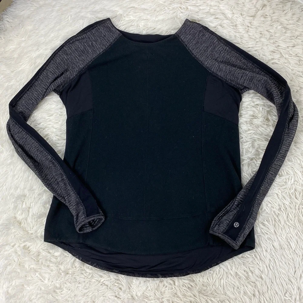 Lululemon Run: Bold In The Cold Long Sleeve Black